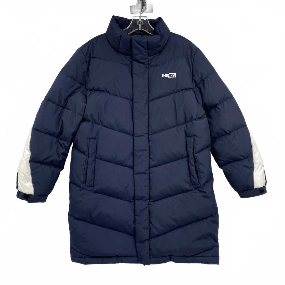 K-Swiss Navy Blue Puffer Coat for Boys | Down-Filled Jacket 12 Regular